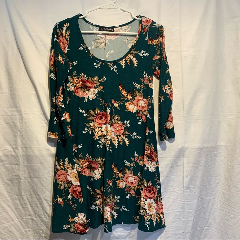 French Atmosphere floral dress